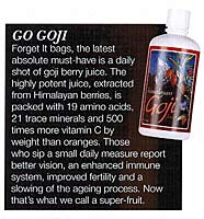 Vogue, Goji berry